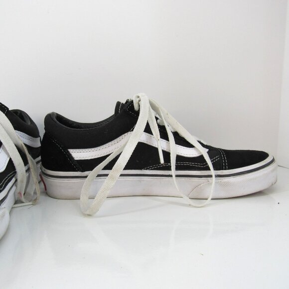 Vans Off The Wall Men's Black Suede Skate Shoe Low Top Sneakers Size 5 - Picture 2 of 8